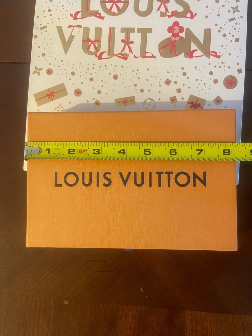 Louis Vuitton Holiday Shopping Bag Box Dust Bag Luxury Gift Set